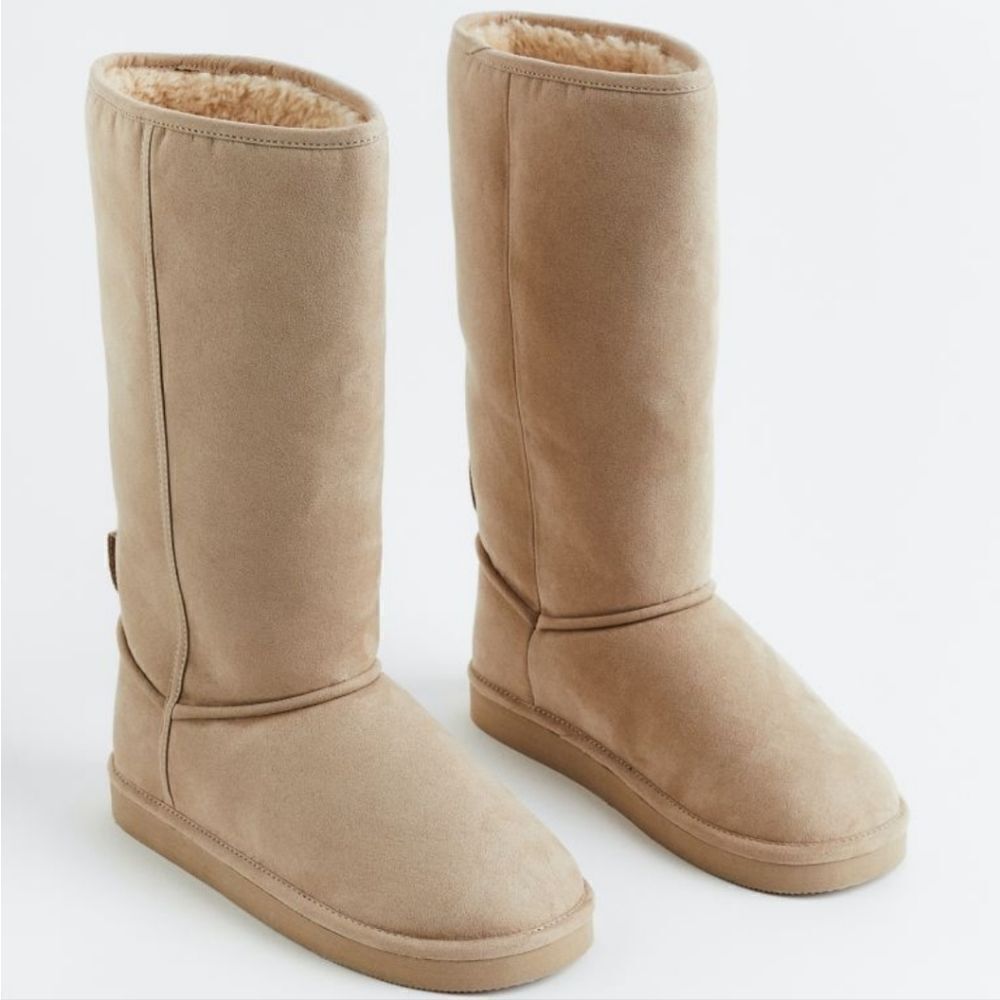 Fur-like Tall Boots